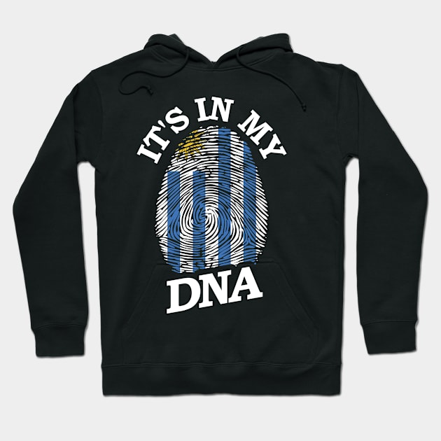 It's in My Dna Uruguay Hoodie by BramCrye